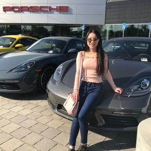 Forever 21 Off The Shoulder Ruffle Trim Long Sleeves Salmon Top Women's Size S